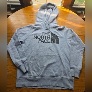 The North Face Light Gray Womans Hoodie Small